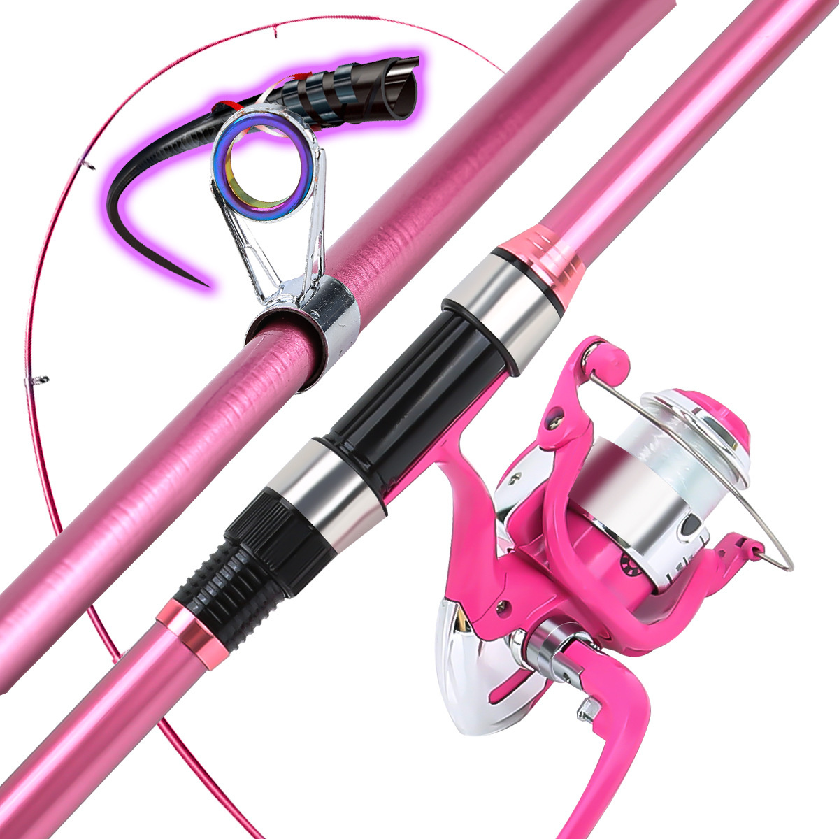 مجموعة صيد كاملة مع صنارة صيد  - مراجعة Fishing Line Spool وسعره