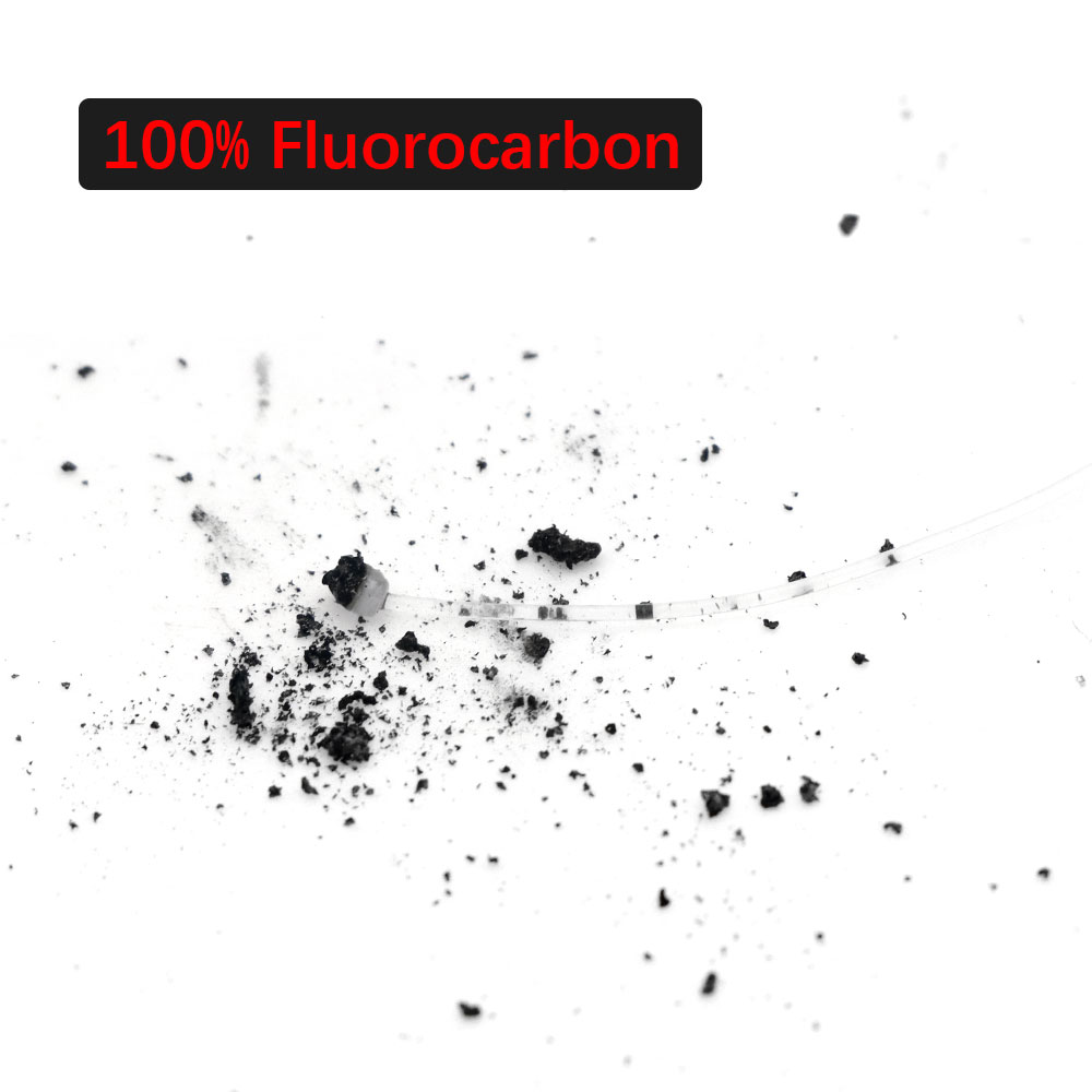 خيط صيد سمك الشبوط بطول 10 أمت - مراجعة Fluorocarbon Line وسعره