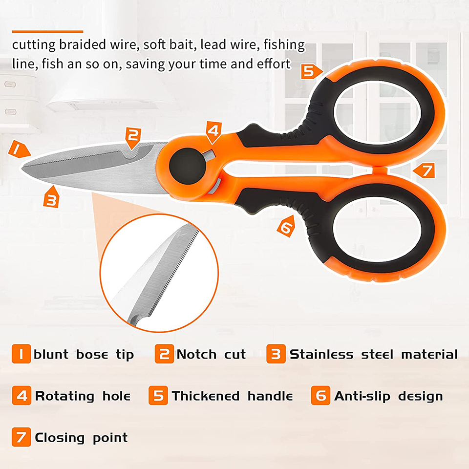 المشي الأسماك اليابانية 420 ال - مراجعة Fishing Line Cutter وسعره