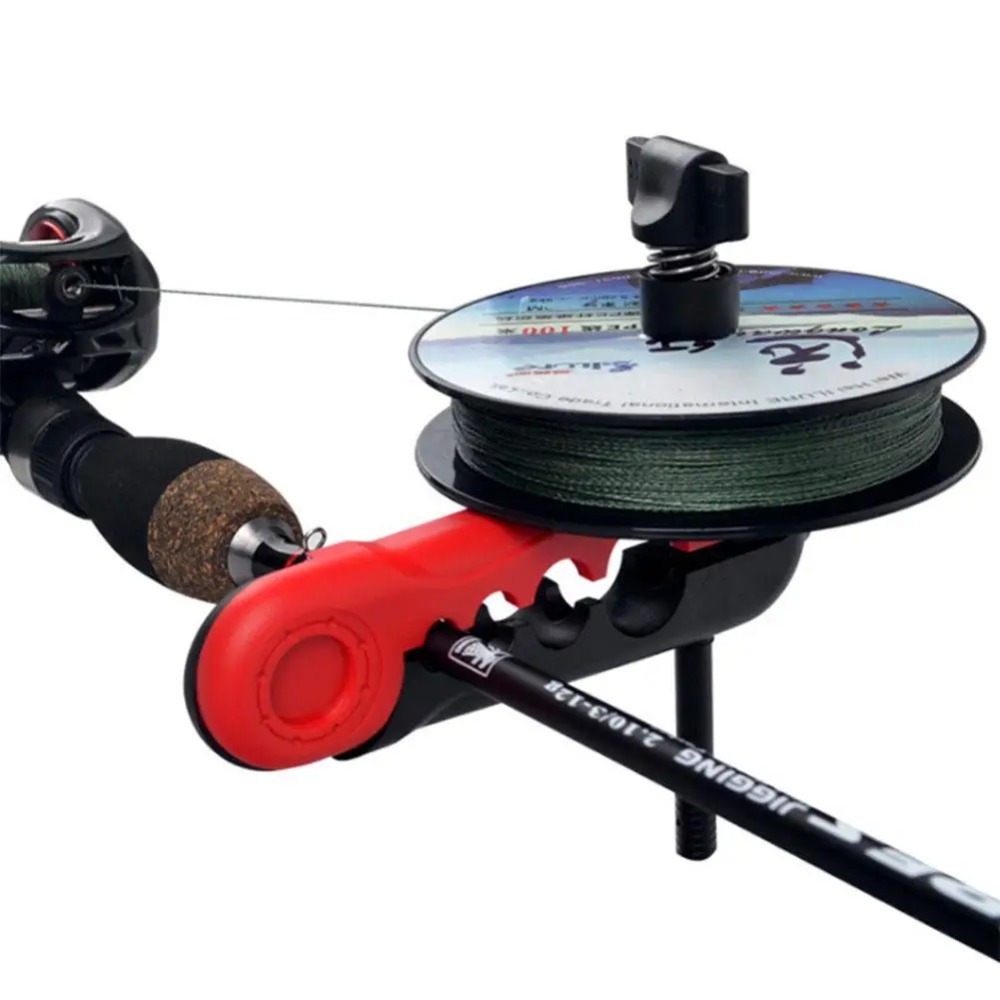 آلة لف خيط الصيد المحمولة، جها - مراجعة Fishing Line Winder وسعره