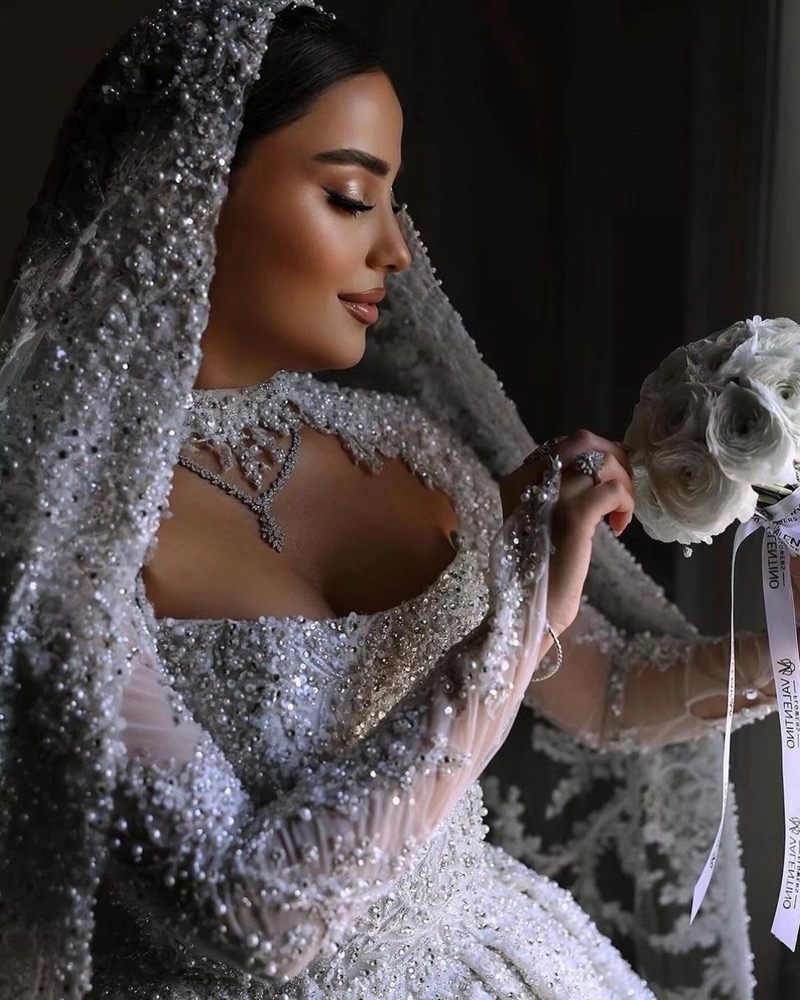 فستان زفاف مخصص بتصميم فستان ا - مراجعة Copolymer Line وسعره
