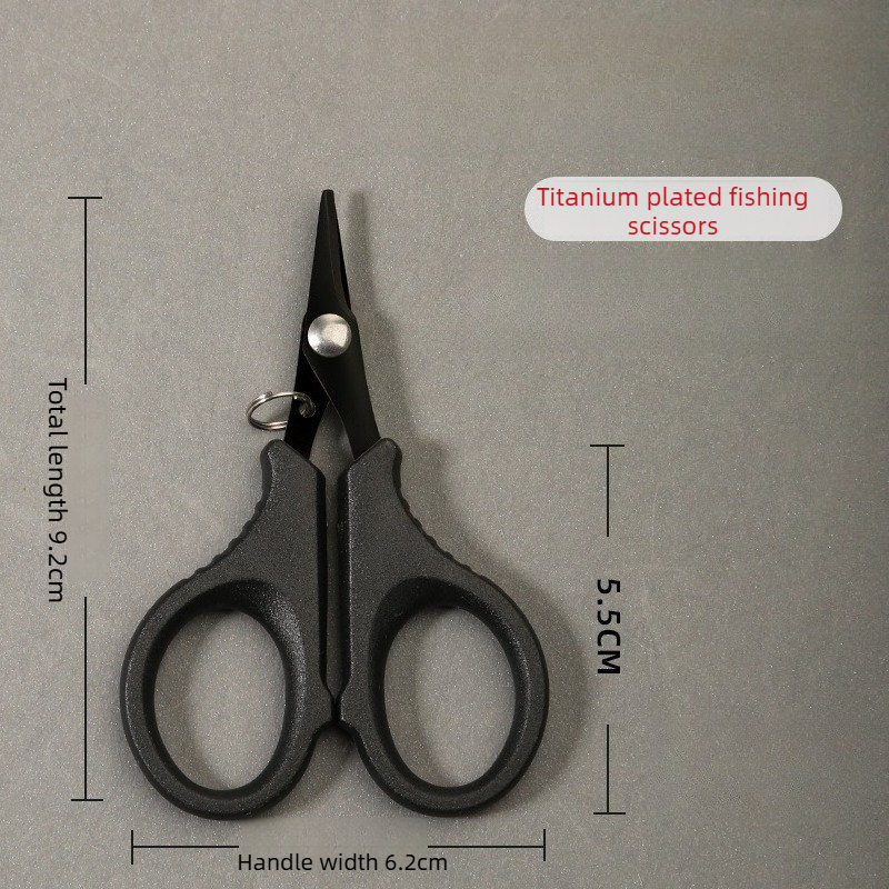 مقص صيد محمول مع حبل قابل للسح - مراجعة Fishing Line Cutter وسعره