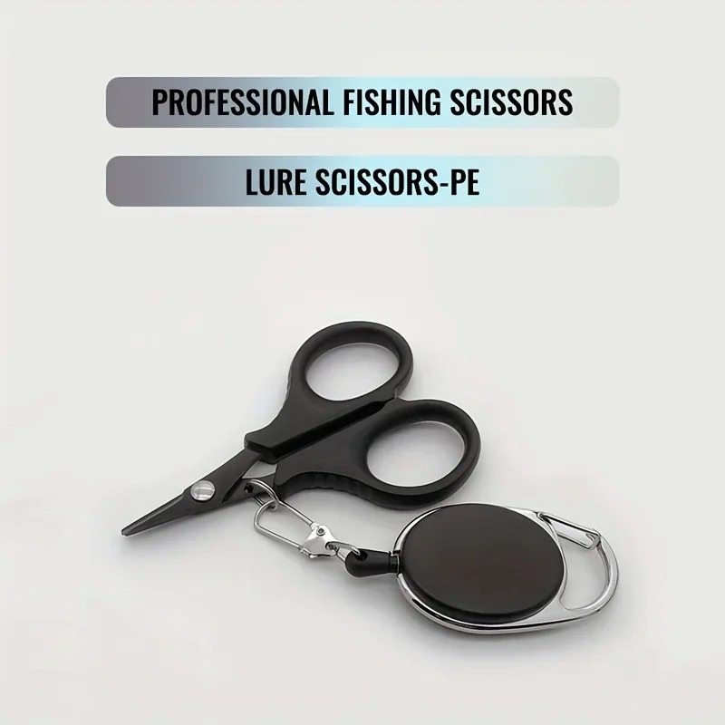 مقص صيد محمول مع حبل قابل للسح - مراجعة Fishing Line Cutter وسعره