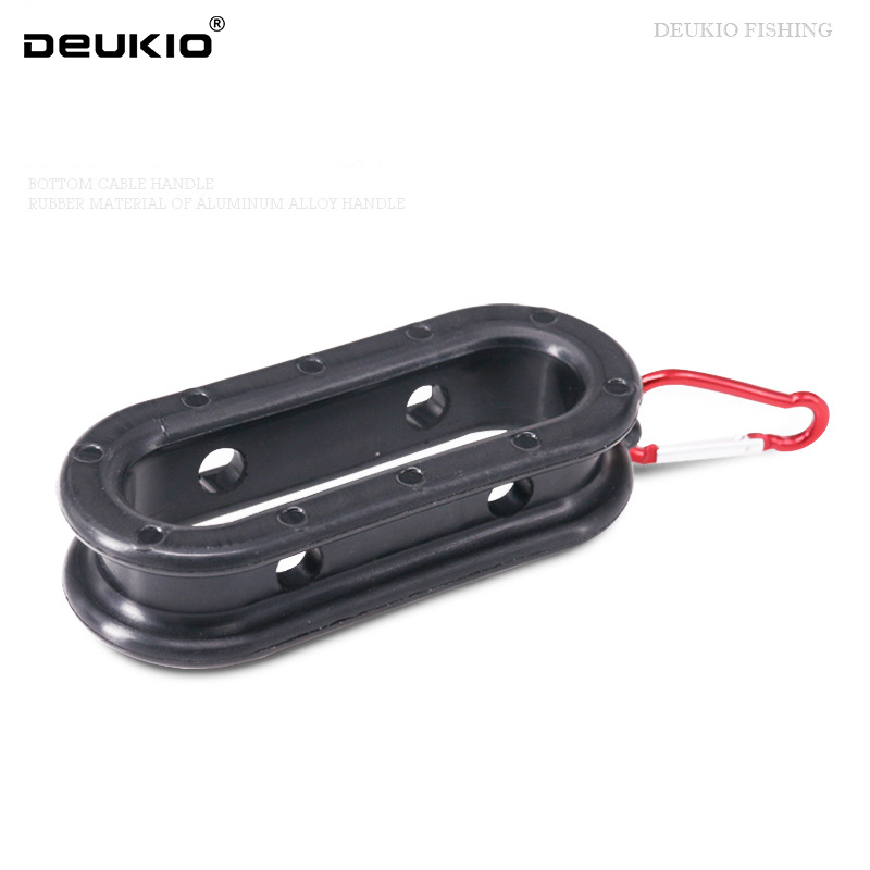 DEUKIO الأسود خيط صنارة الصيد  - مراجعة Fishing Line Winder وسعره