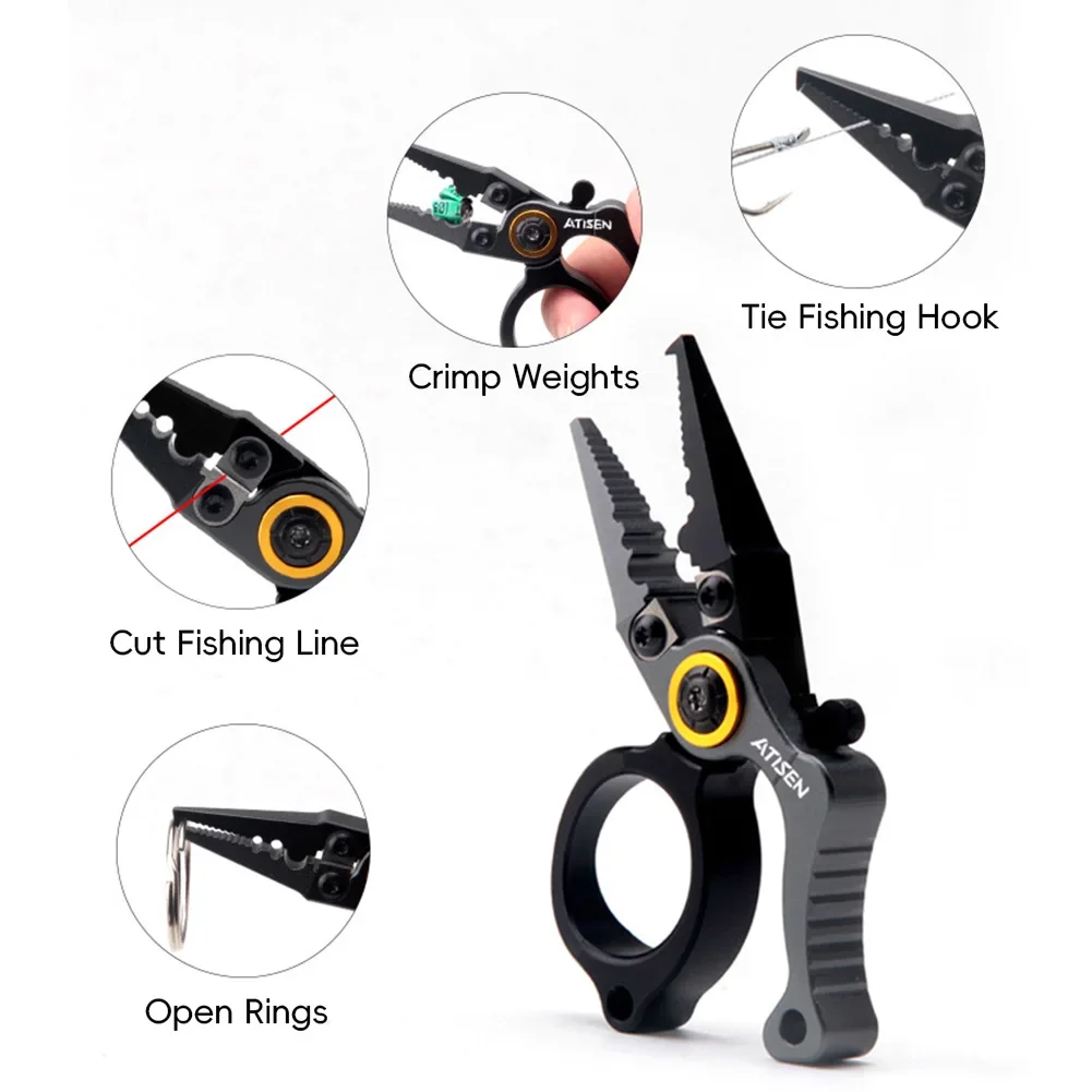 كماشة الصيد حجم صغير أدوات الص - مراجعة Fishing Line Cutter وسعره